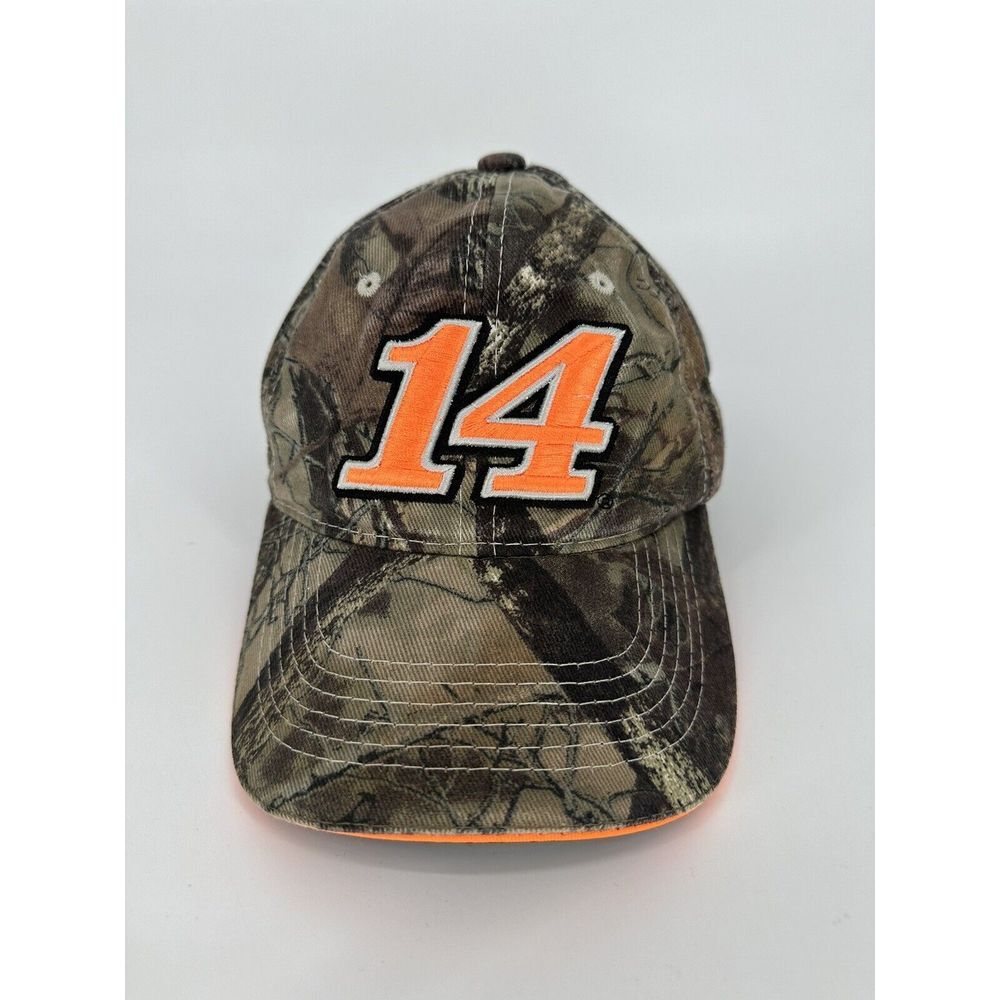 NASCAR Tony Stewart No 14‎ Racing baseball cap Camouflage Embroidered adjustable